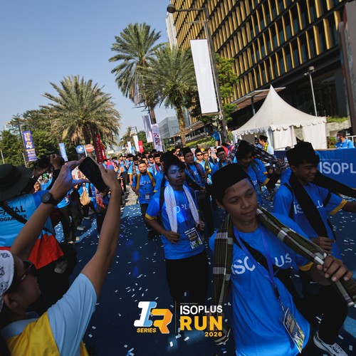 Race photo from ISOPLUS RUN 2026 - JAKARTA