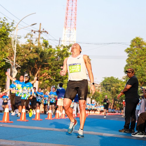 Race photo from SURABAYA ISOPLUS MARATHON 2026