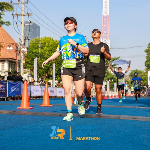 Race photo from SURABAYA ISOPLUS MARATHON 2026