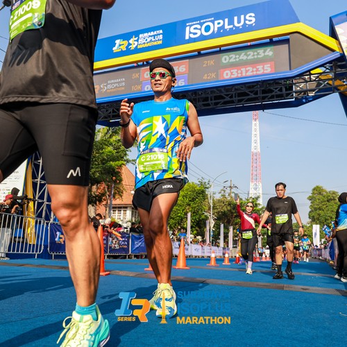 Race photo from SURABAYA ISOPLUS MARATHON 2026