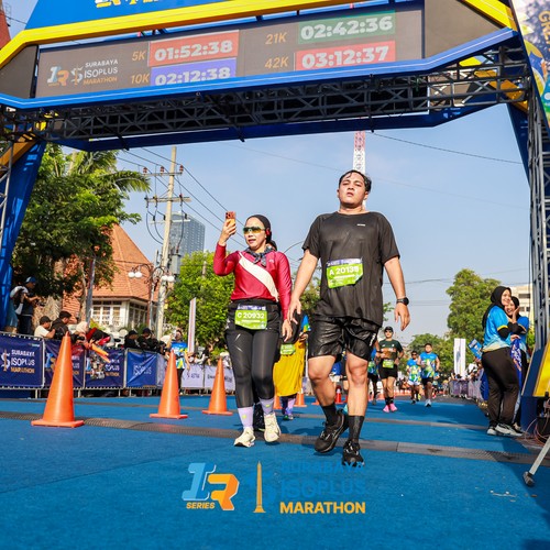 Race photo from SURABAYA ISOPLUS MARATHON 2026
