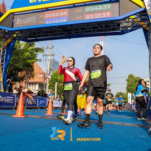 Race photo from SURABAYA ISOPLUS MARATHON 2026