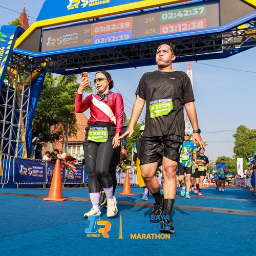 Race photo from SURABAYA ISOPLUS MARATHON 2026