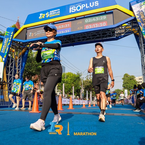 Race photo from SURABAYA ISOPLUS MARATHON 2026