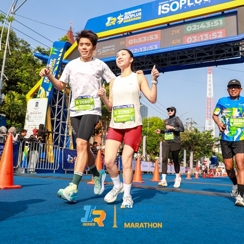 Race photo from SURABAYA ISOPLUS MARATHON 2026