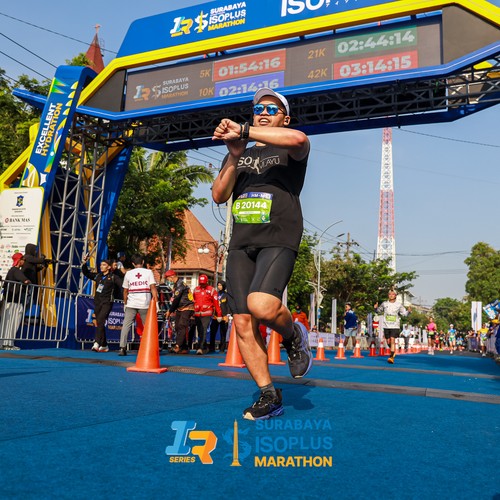 Race photo from SURABAYA ISOPLUS MARATHON 2026