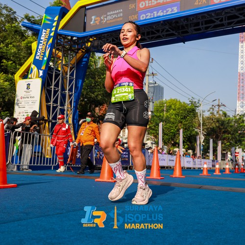 Race photo from SURABAYA ISOPLUS MARATHON 2026