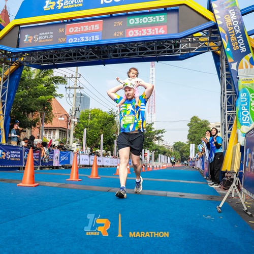 Race photo from SURABAYA ISOPLUS MARATHON 2026