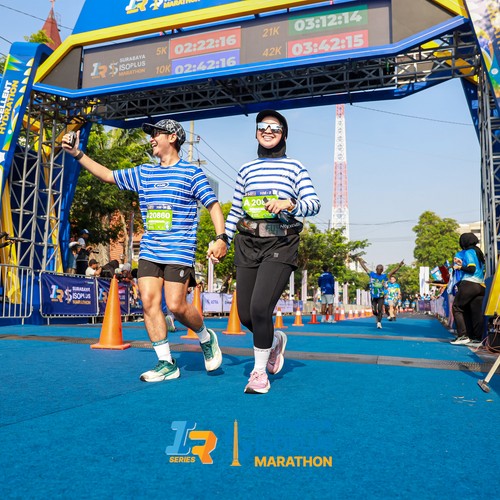 Race photo from SURABAYA ISOPLUS MARATHON 2026