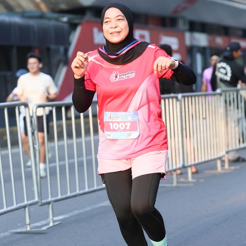 Race photo from SMARTFREN RUN 2026
