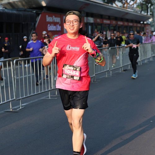 Race photo from SMARTFREN RUN 2026