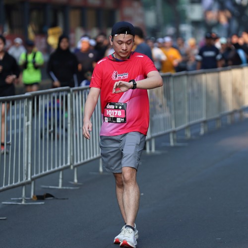 Race photo from SMARTFREN RUN 2026