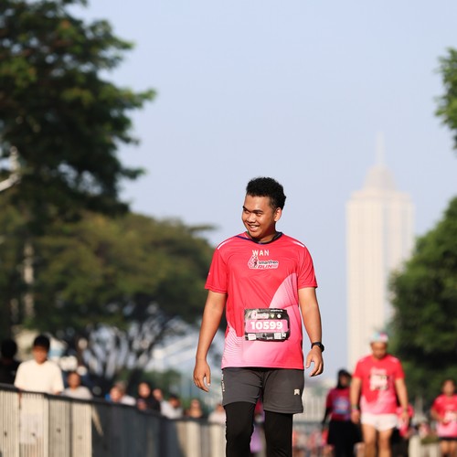 Race photo from SMARTFREN RUN 2026