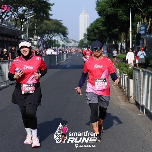 Race photo from SMARTFREN RUN 2026