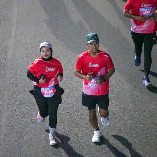 Race photo from SMARTFREN RUN 2026