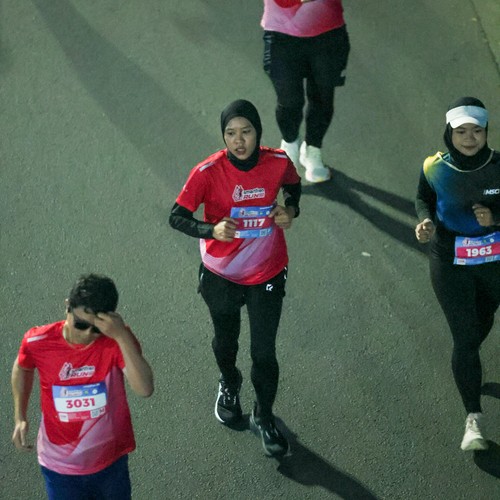 Race photo from SMARTFREN RUN 2026