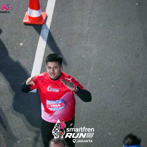 Race photo from SMARTFREN RUN 2026