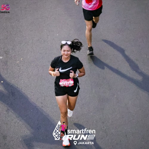 Race photo from SMARTFREN RUN 2026