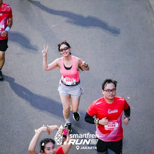 Race photo from SMARTFREN RUN 2026