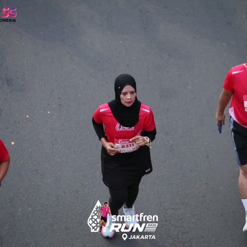 Race photo from SMARTFREN RUN 2026