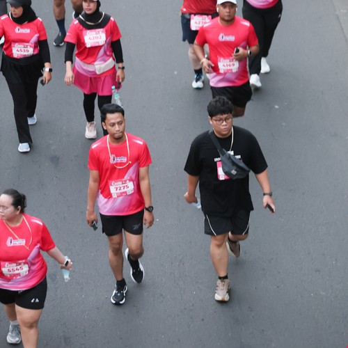 Race photo from SMARTFREN RUN 2026