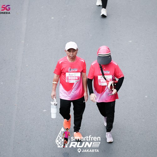 Race photo from SMARTFREN RUN 2026