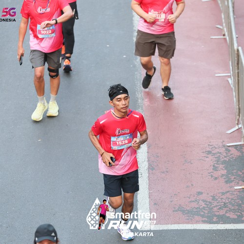 Race photo from SMARTFREN RUN 2026