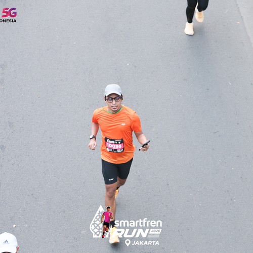 Race photo from SMARTFREN RUN 2026