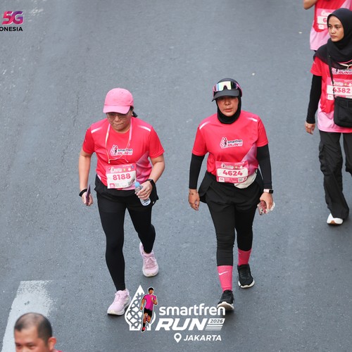 Race photo from SMARTFREN RUN 2026