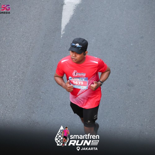 Race photo from SMARTFREN RUN 2026