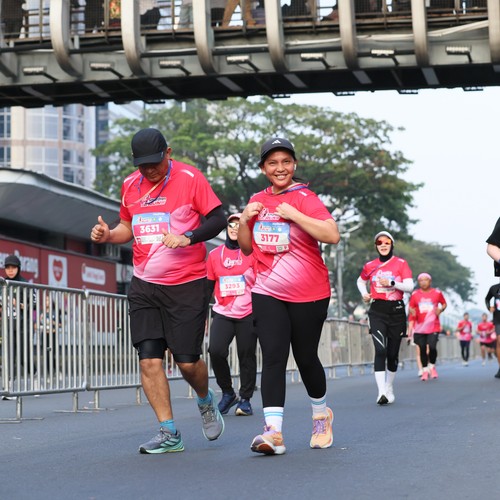 Race photo from SMARTFREN RUN 2026