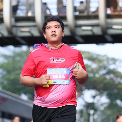 Race photo from SMARTFREN RUN 2026