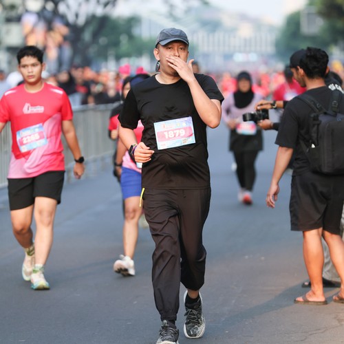 Race photo from SMARTFREN RUN 2026