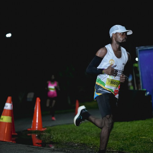 Race photo from BOGORUN 2026