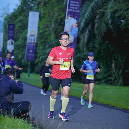 Race photo from BOGORUN 2026