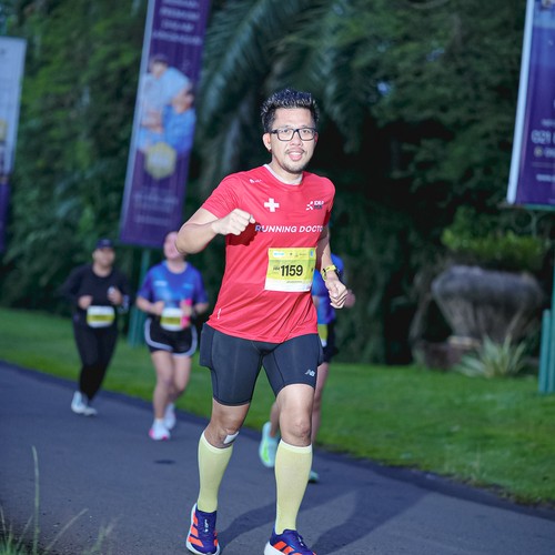 Race photo from BOGORUN 2026