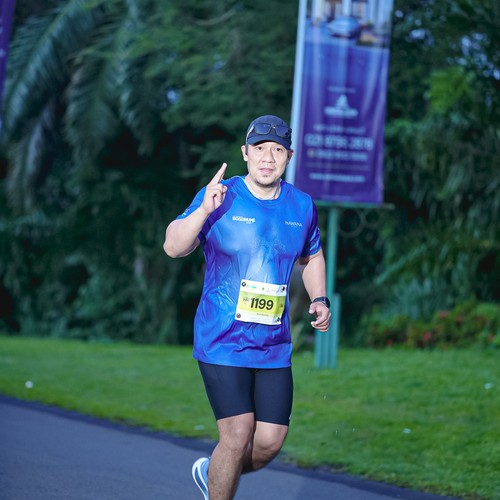 Race photo from BOGORUN 2026