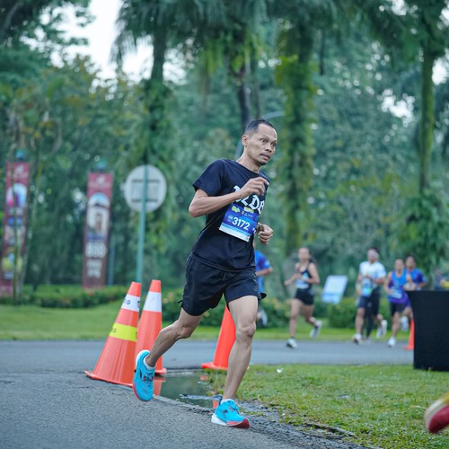 Race photo from BOGORUN 2026