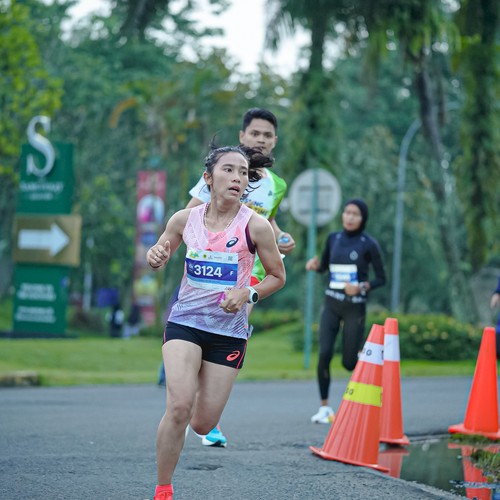 Race photo from BOGORUN 2026