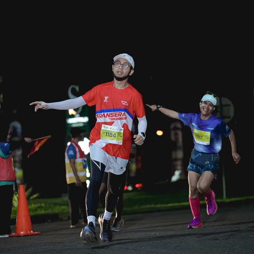Race photo from BOGORUN 2026