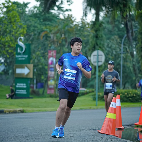 Race photo from BOGORUN 2026