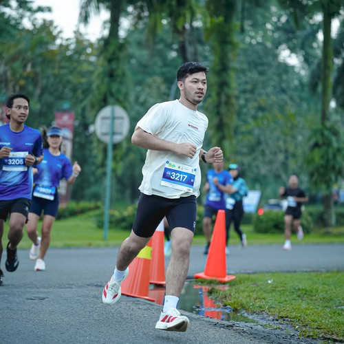 Race photo from BOGORUN 2026