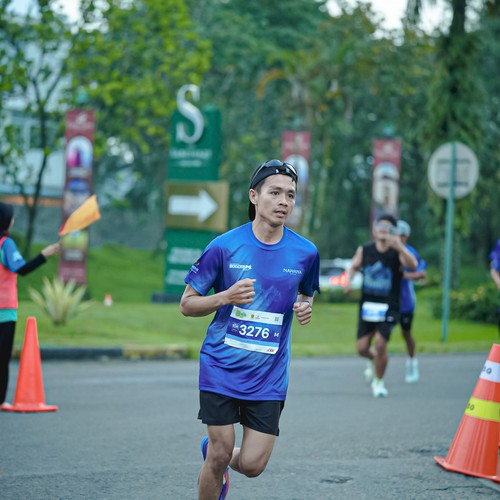 Race photo from BOGORUN 2026