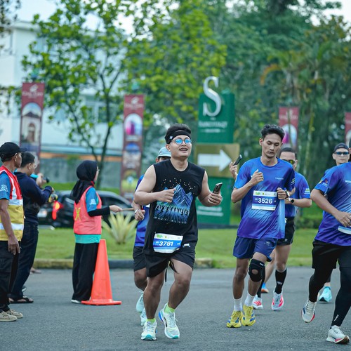 Race photo from BOGORUN 2026