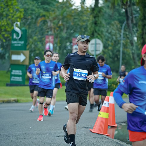 Race photo from BOGORUN 2026