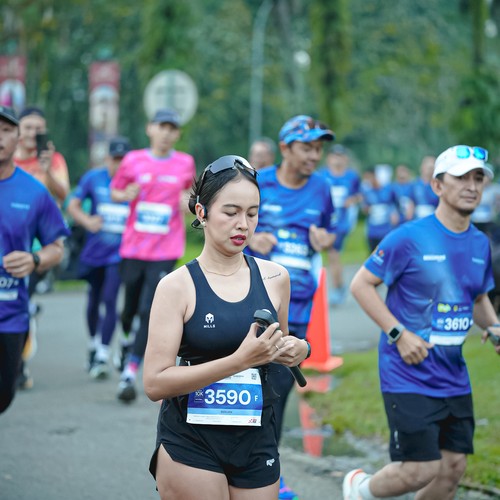 Race photo from BOGORUN 2026