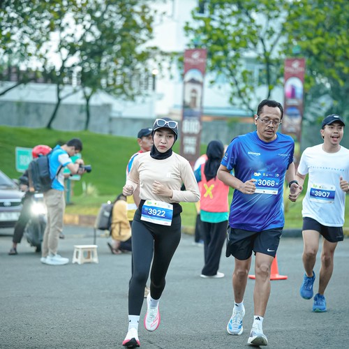 Race photo from BOGORUN 2026