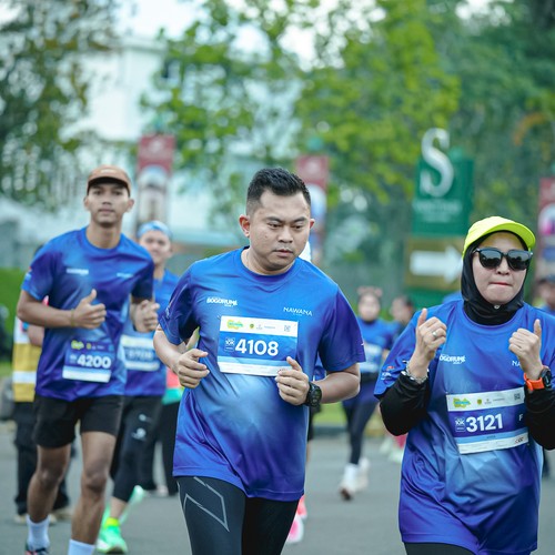 Race photo from BOGORUN 2026