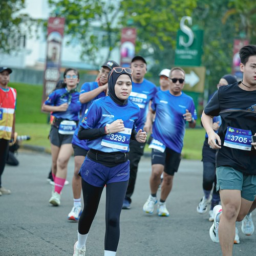 Race photo from BOGORUN 2026