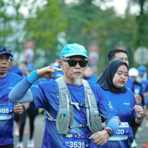 Race photo from BOGORUN 2026